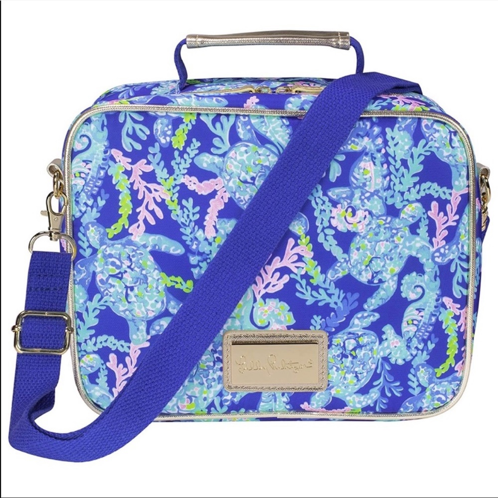 Lilly Pulitzer Thermal Lunch Box Turtle Villa